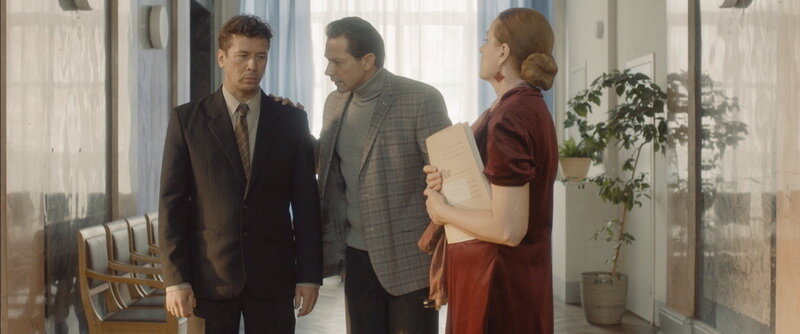 Кадр с  Олегом Ефремовым