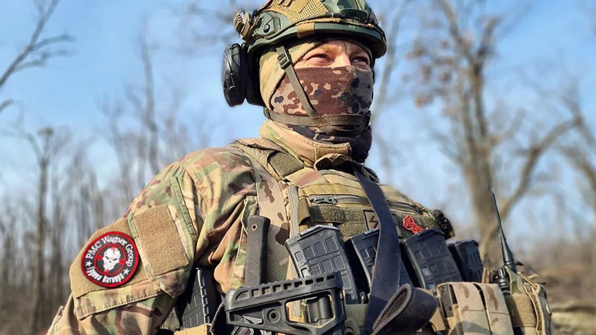 Боец Вагнера. Фото: t.me