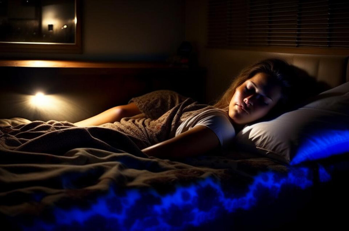 Попробуйте применить этот способ при бессоннице.  Фото: Изображение сгенерировано нейросетью Kandinsky 2.2