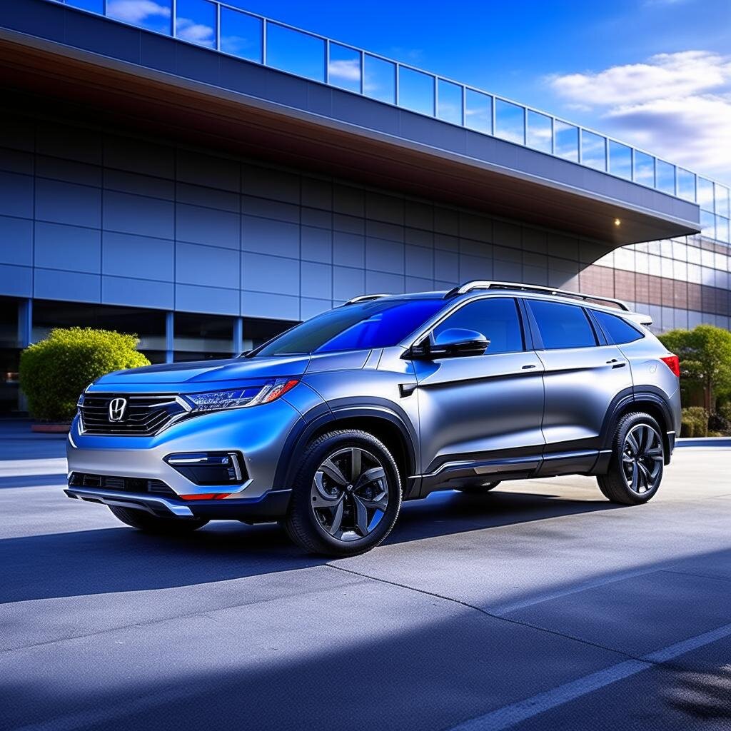 Так нейросеть Кандинский 2.2 видит нашу машину