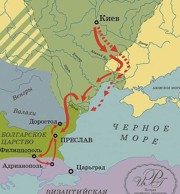 Доростол на карте. Источник: Яндекс-картинки.