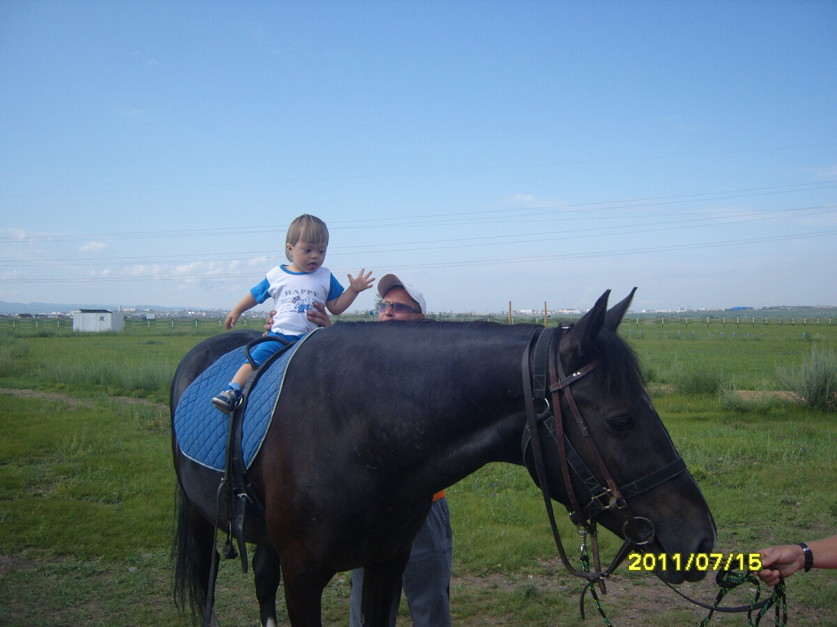 едем едем на лошадке