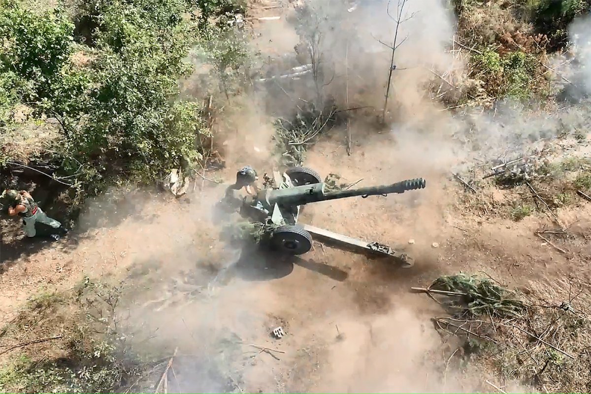    Бойцы отряда «Барс-9» уничтожили склад с боеприпасами ВСУ под Купянском