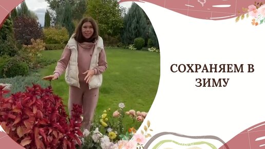 Сохраняем в зиму 🌸