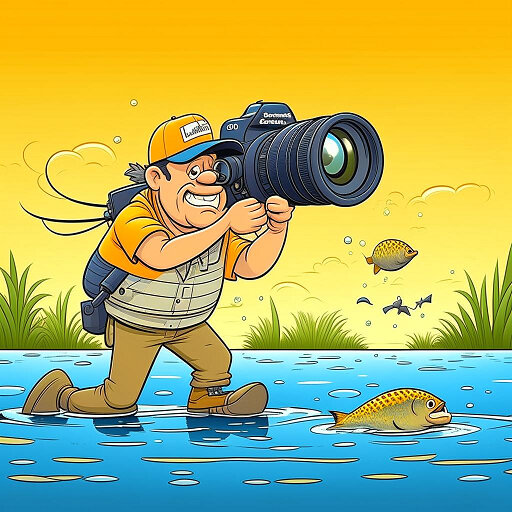 Фотограф на троллинге