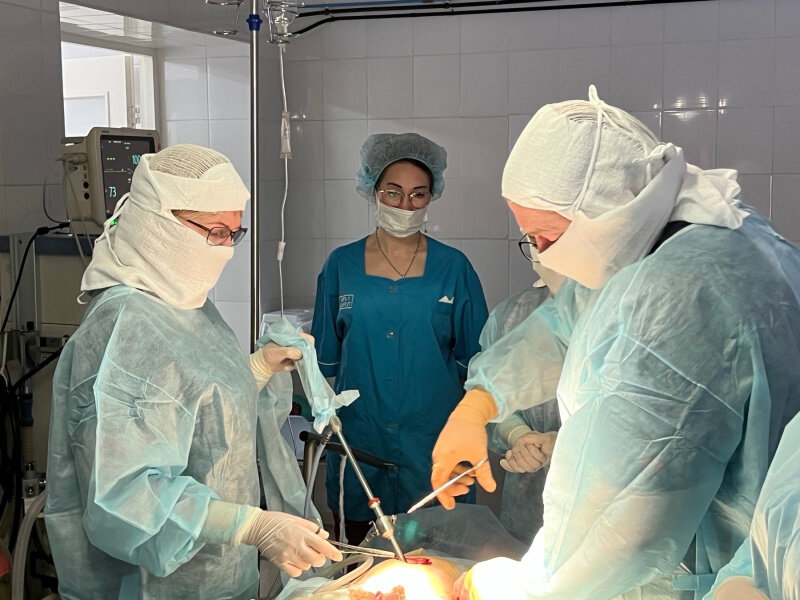    В Сургуте гинекологи прооперировали 13-летнюю девочку, удалив ей 20-сантиметровую опухоль