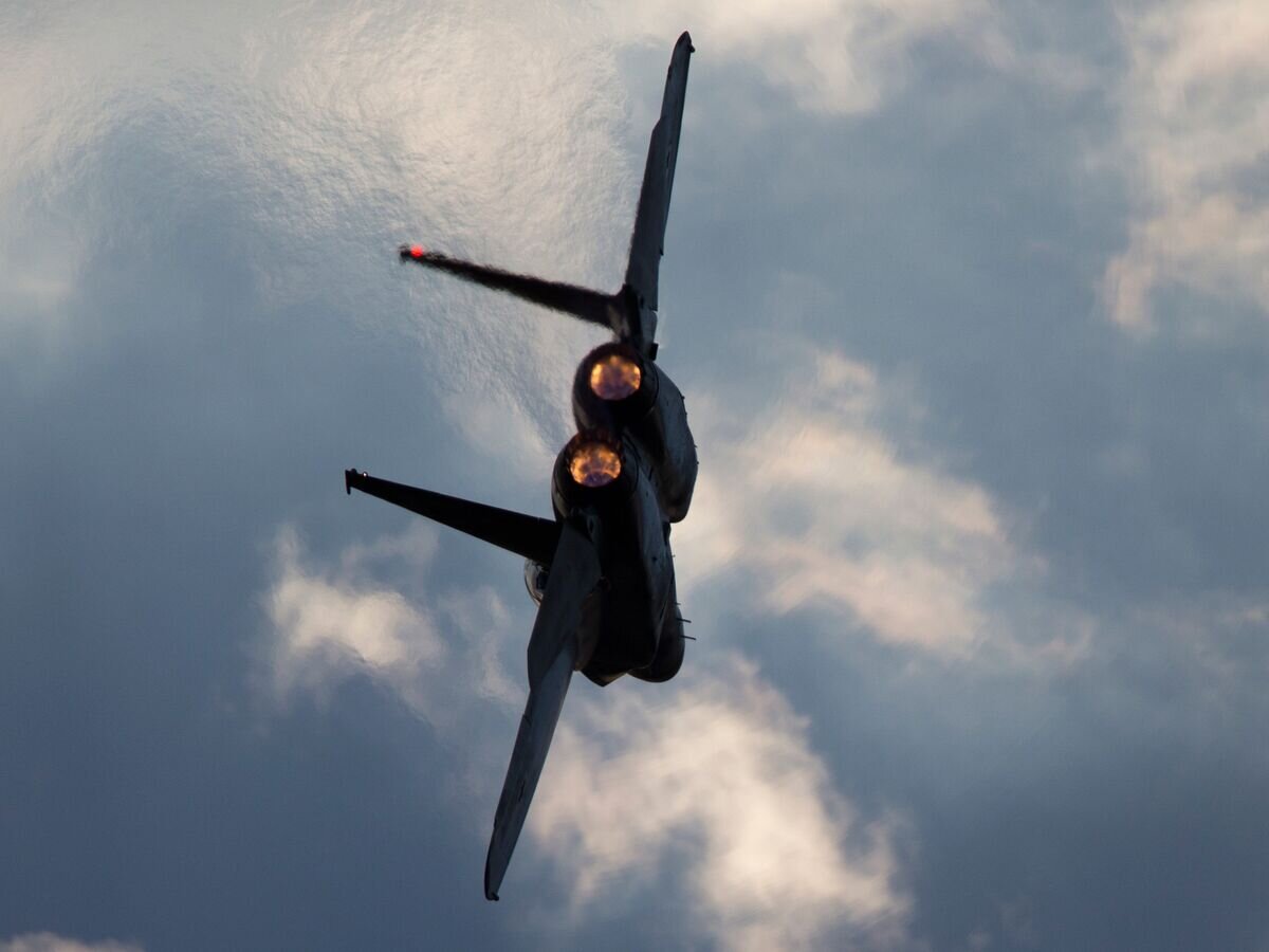    Истребитель F-15 ВВС Израиля© AP Photo / Ariel Schalit