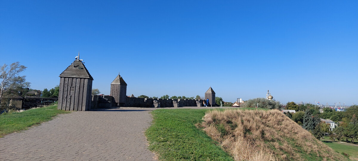 Крепостные валы Азовской крепости