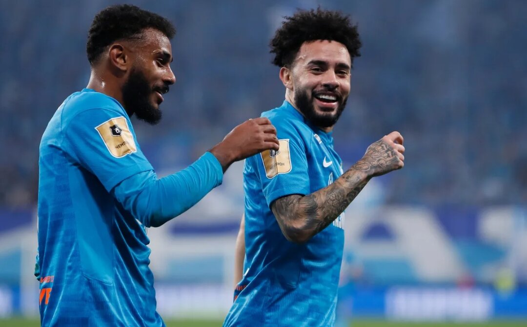 Вендел и Клаудиньо в составе «Зенита»