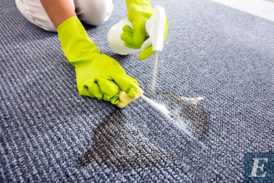 Химчистка ковров на дому сотрудниками клининговой компании