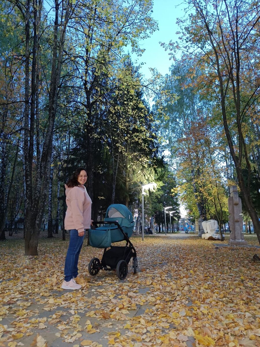 Вечерняя прогулка неделей ранее