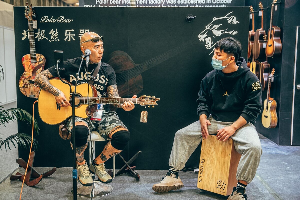 Фото из архива выставки Music China. 