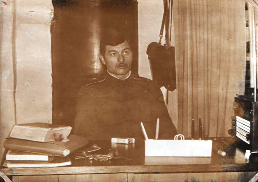 Наш ротный командир.