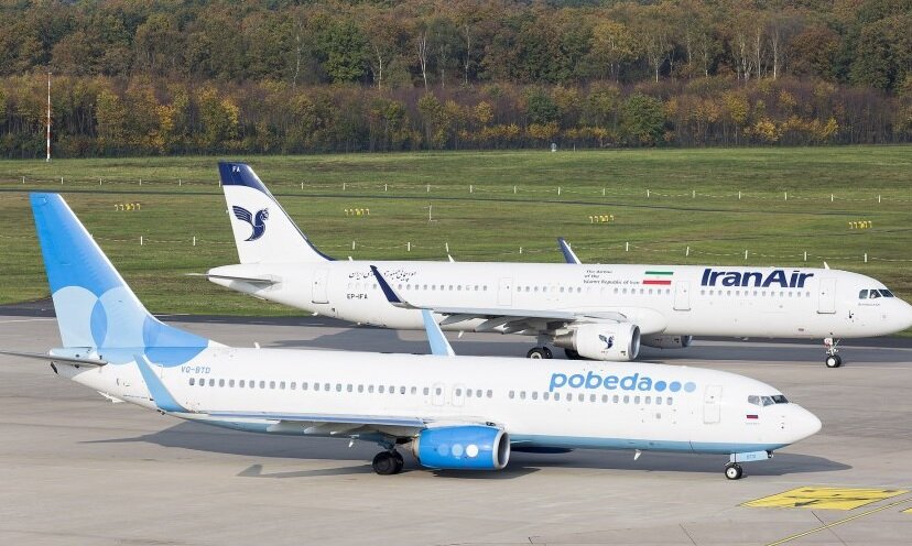 Фото: Boeing «Победы» и Airbus Iran Air