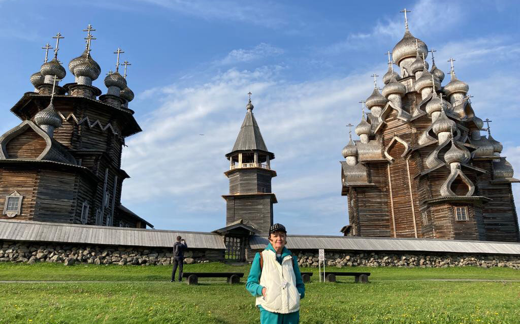У Кижского погоста. Фото автора.