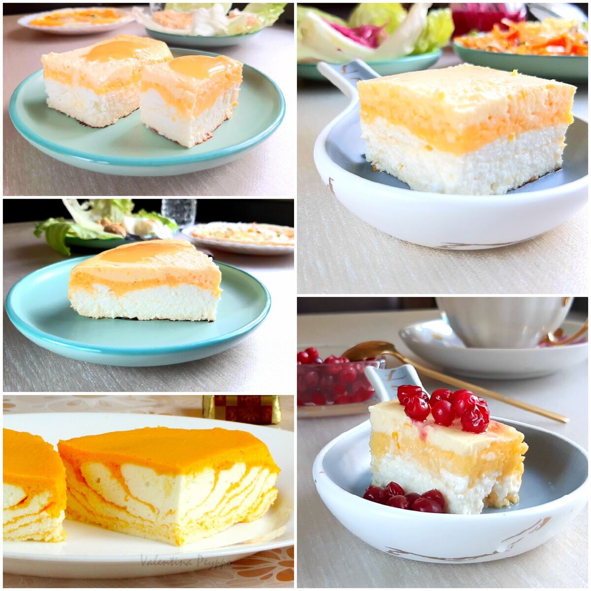 И снова мгновение красоты от Валентины: творожно-тыквенная запеканка.