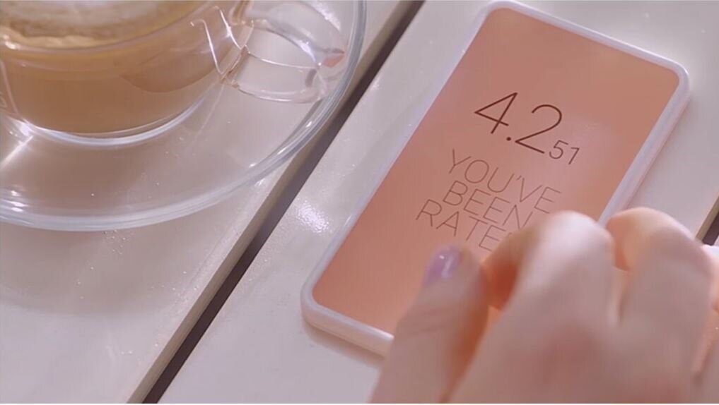 Кадр из сериала «Черное зеркало» 