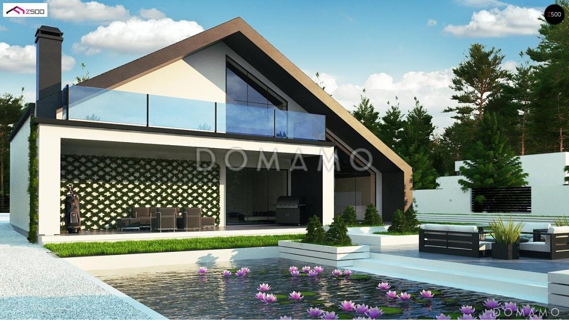 Вид со стороны террасы 