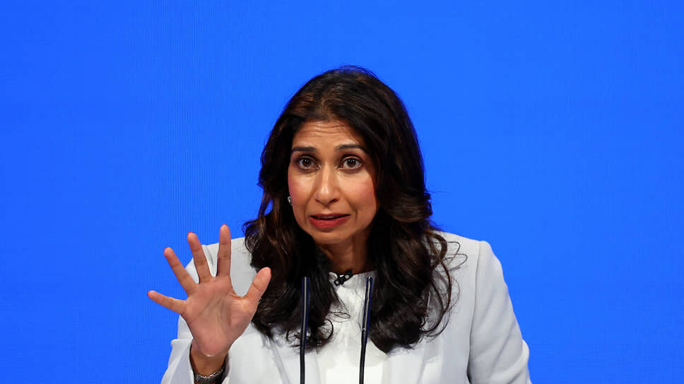 Фото: Hannah McKay / Reuters📷Министр внутренних дел Великобритании Суэлла Браверман