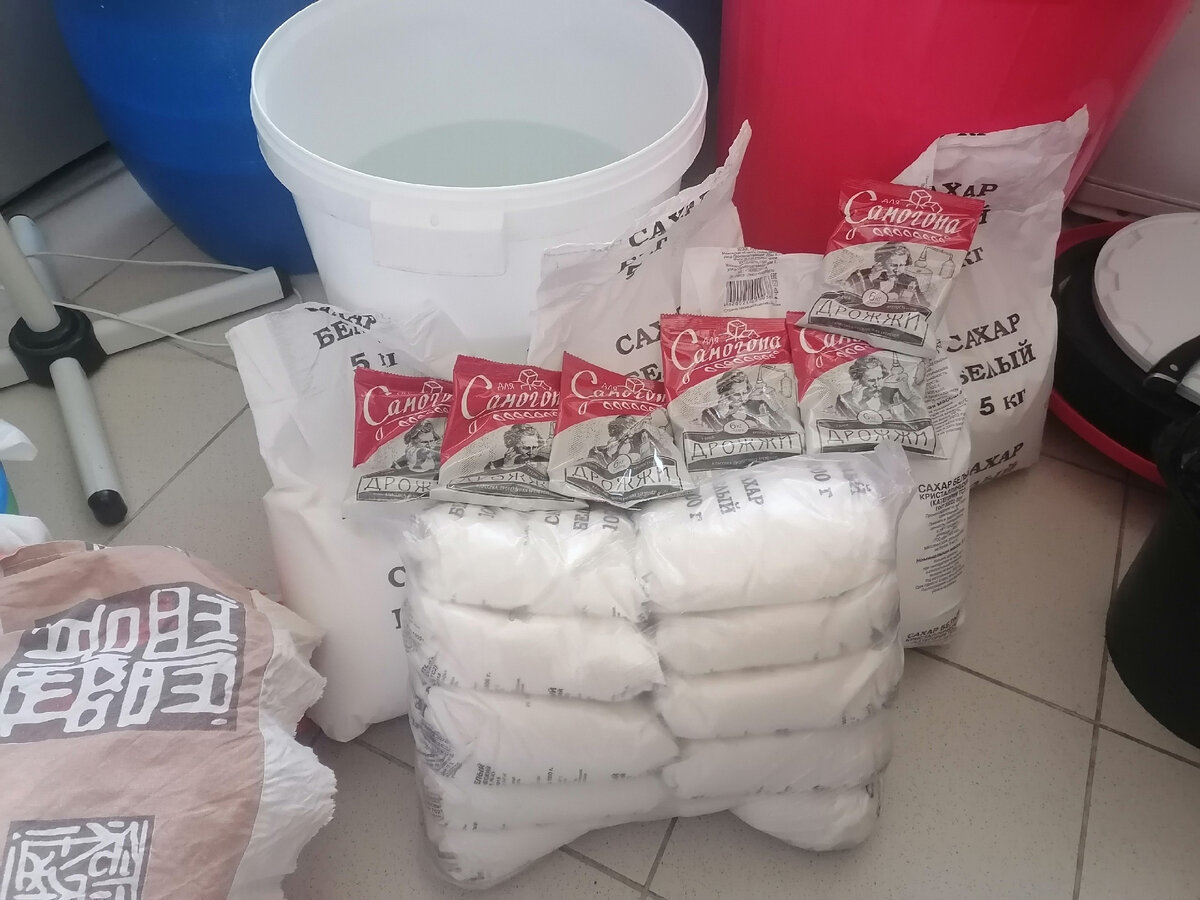 Делаем великолепную сахарную брагу на дрожжах «Для Самогона».