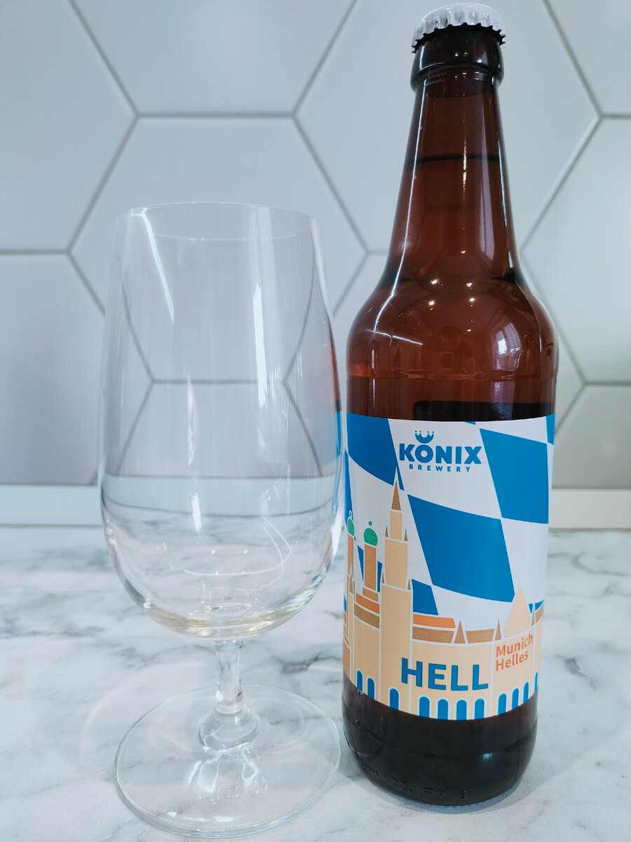 Пиво "Munich Helles" (Мюних Хеллес) от Konix Brewery