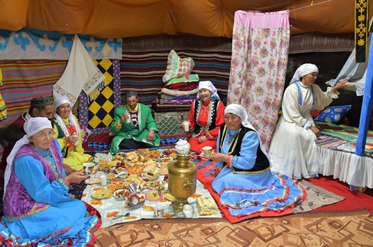    В Иркутской области много татарских семей.