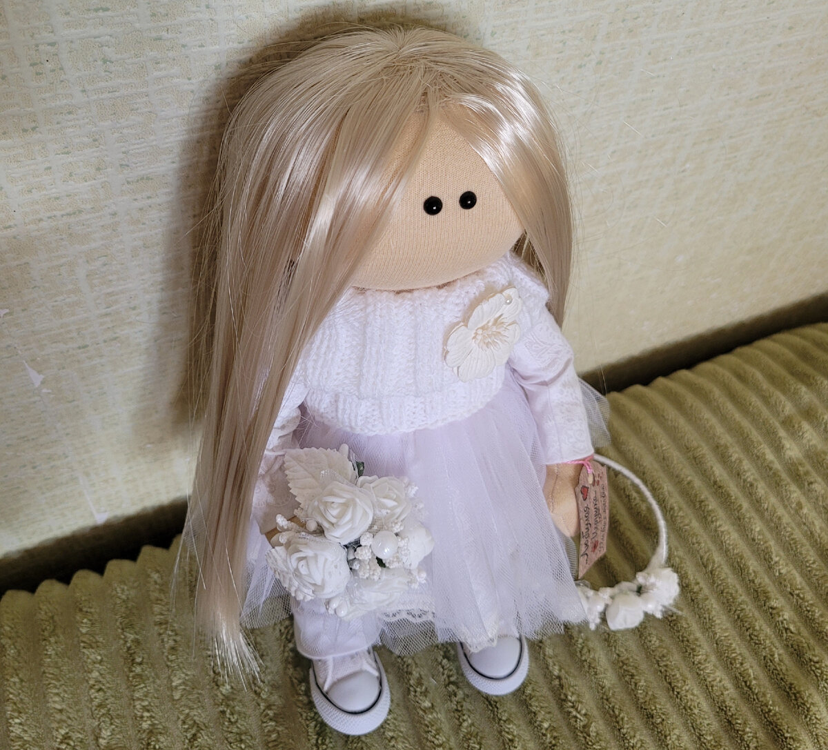 Кукла-невеста - подарок от тёти Оли