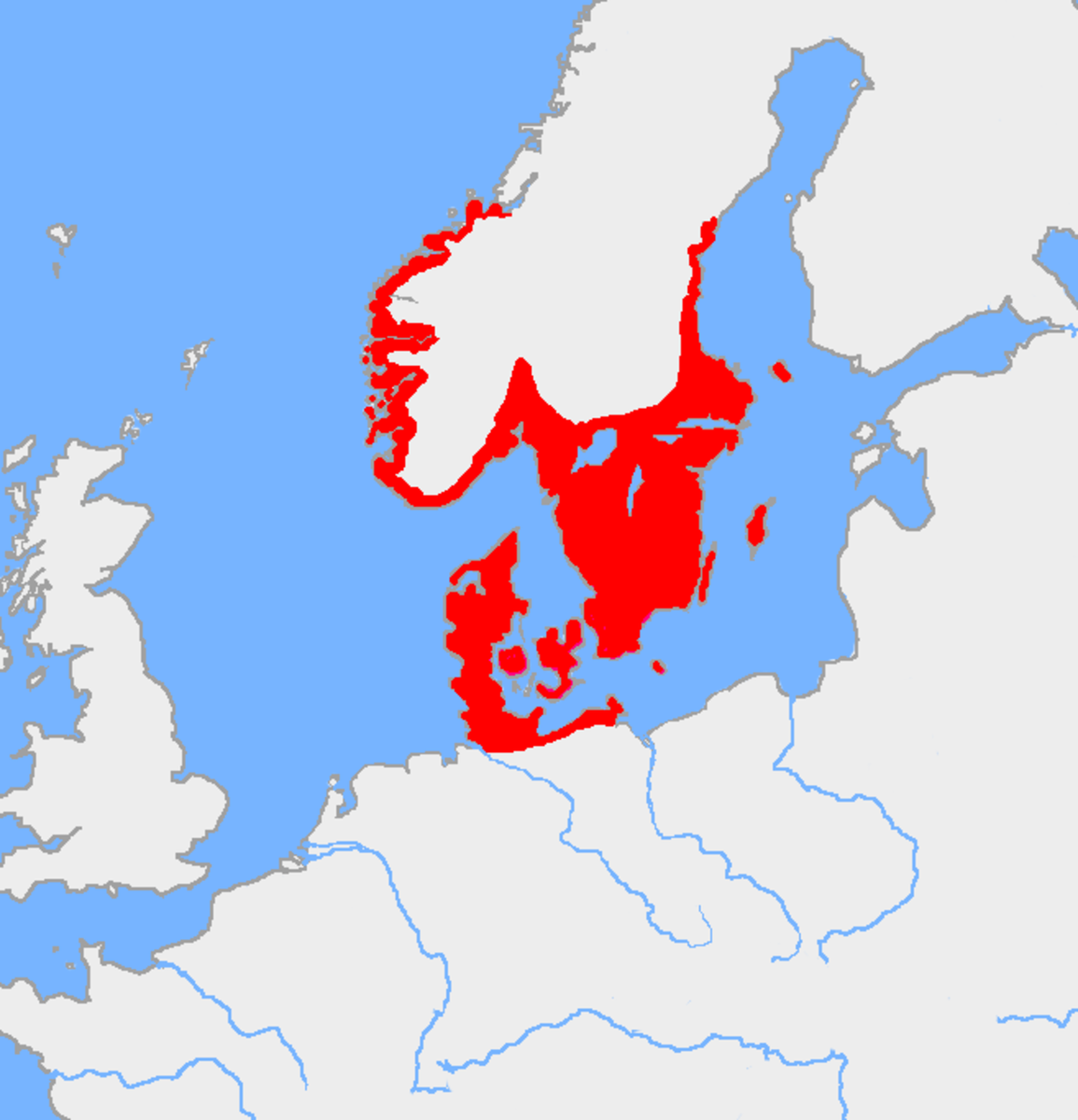 Распространение прагерманского языка 