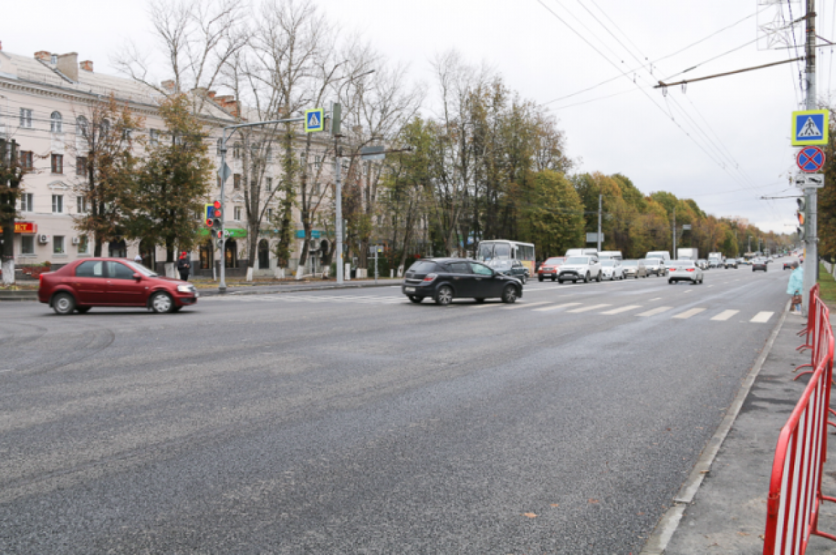    Стал известен срок окончания ремонта проспекта Ленина в Туле