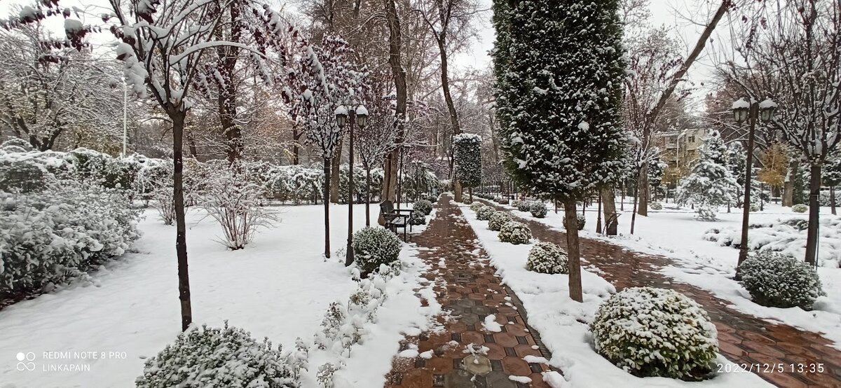 Душанбе, парк Кира II Великого