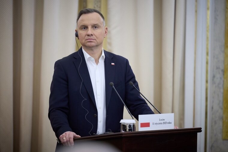    Анджей Дуда (на фото) назначил нового начальника генерального штаба Войска польского Веслава Кукулу