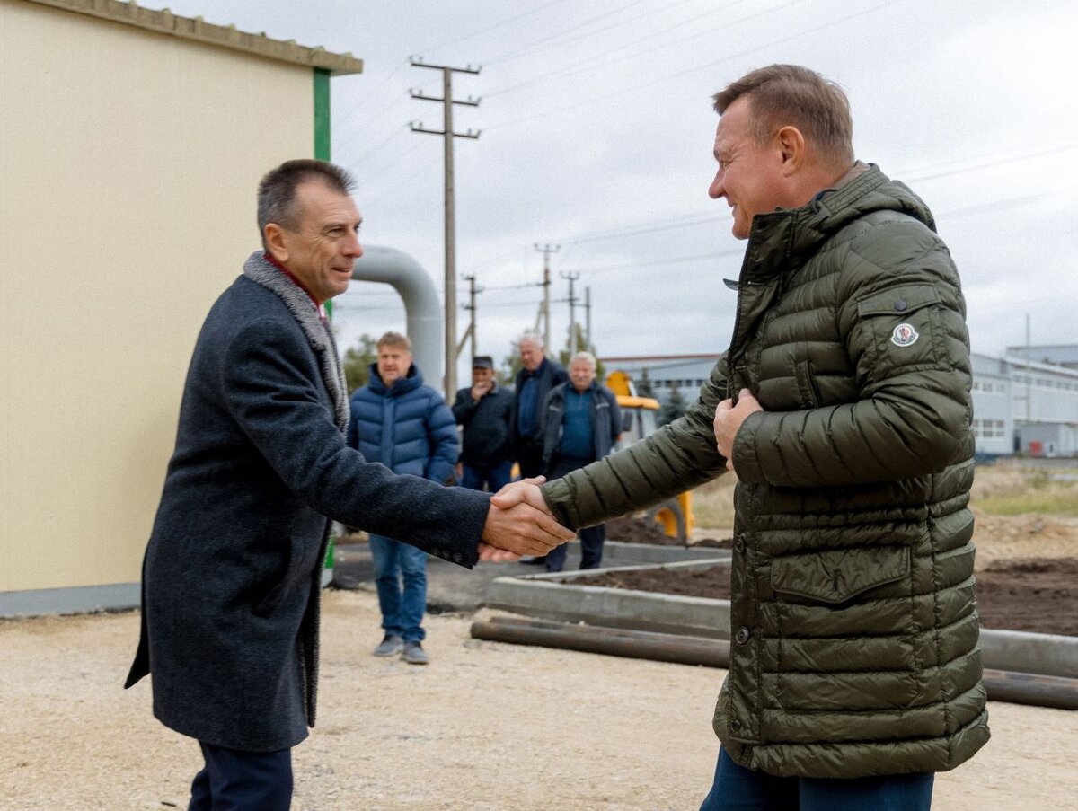    Роман Старовойт осмотрел котельные и теплосети Курчатовского района