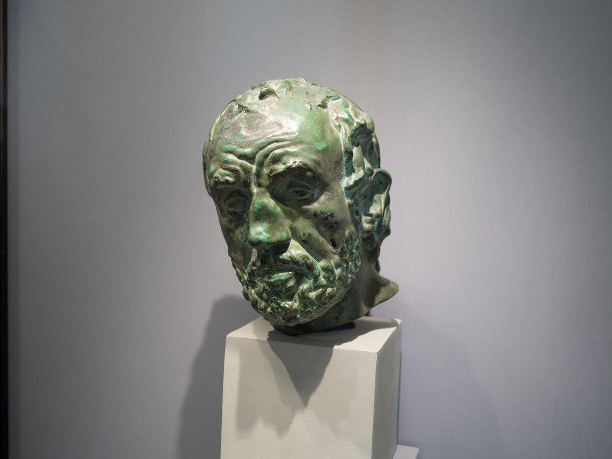 «Человек со сломанным носом», Огюст Роден. Раннее произведение Родена, для которого ему позировал бродяга по имени Биби. Фото: Дмитрий Абрамов / MR7