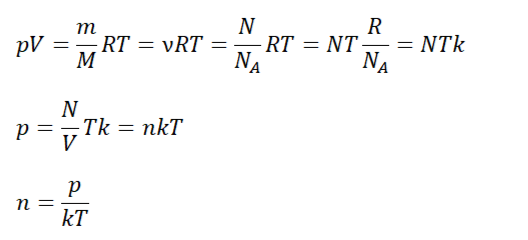 Концентрация молекул