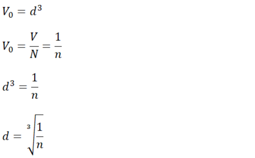 Диаметр молекулы