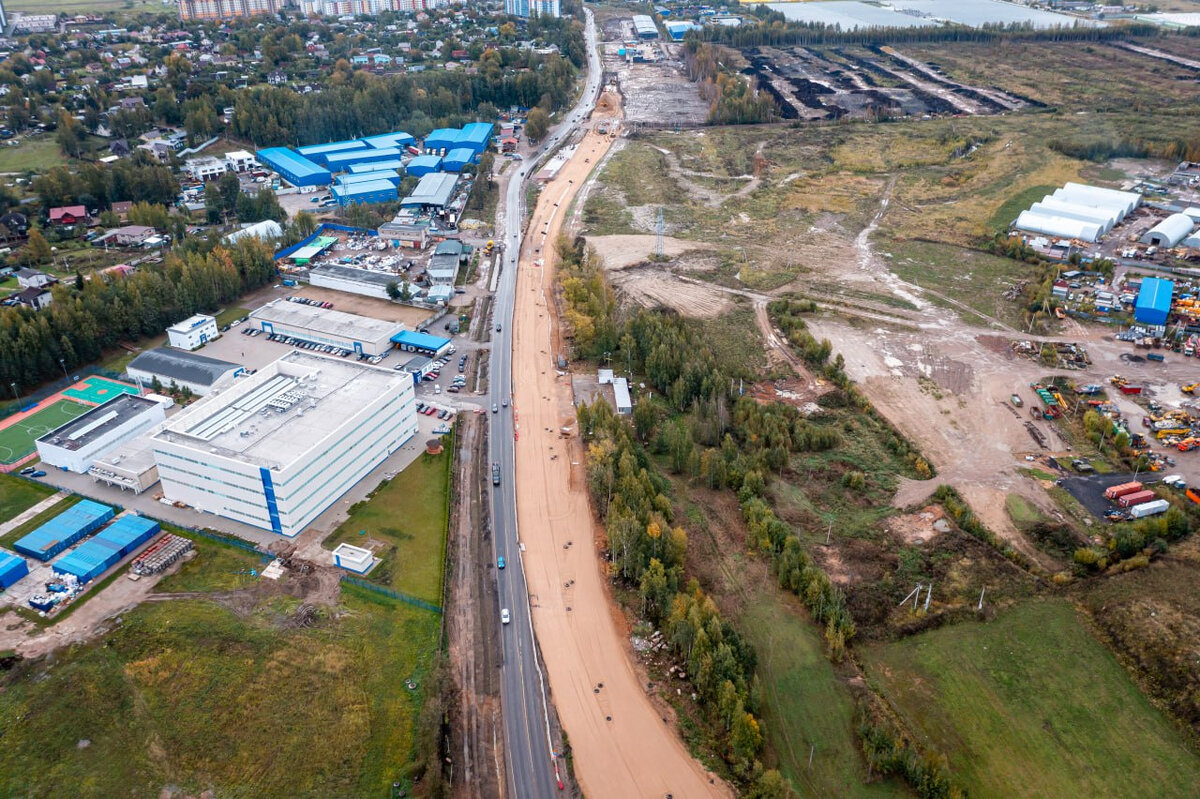 Колтушское шоссе во Всеволожском районе Ленобласти обретает финальные  очертания. Читайте на 