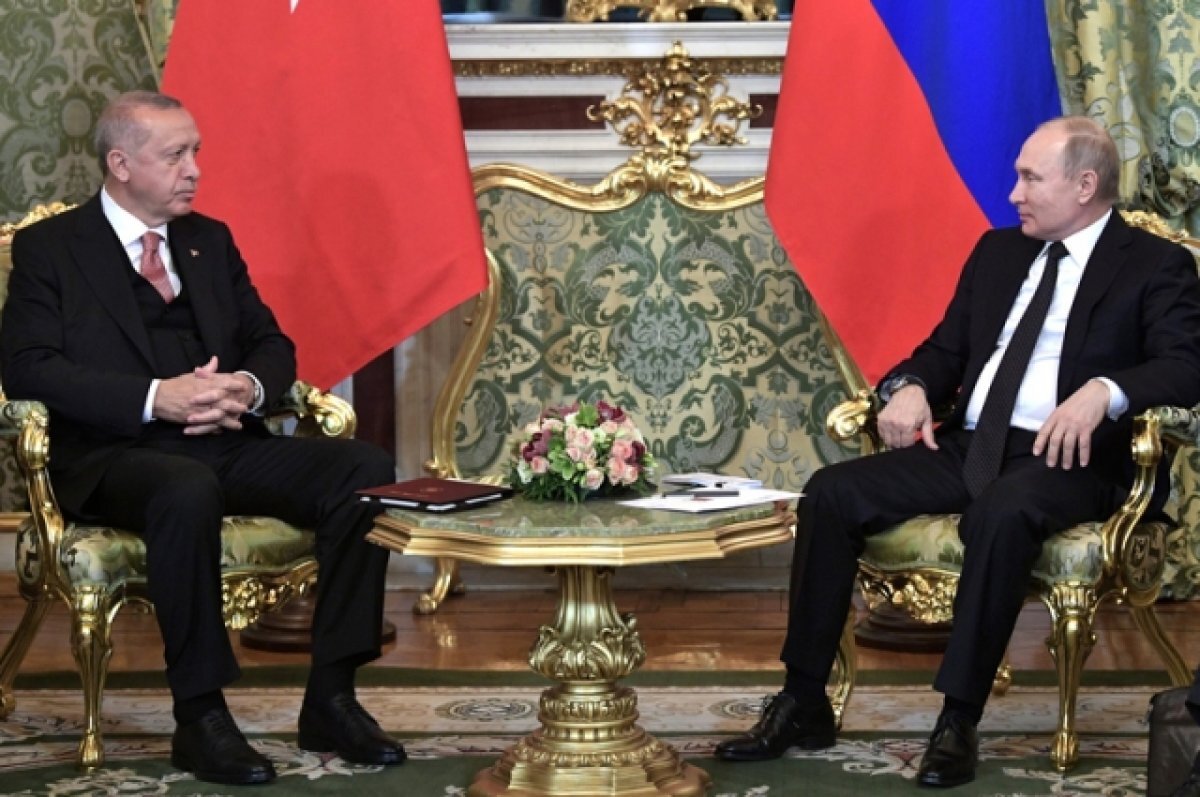    Путин и Эрдоган обсудили конфликт между Палестиной и Израилем