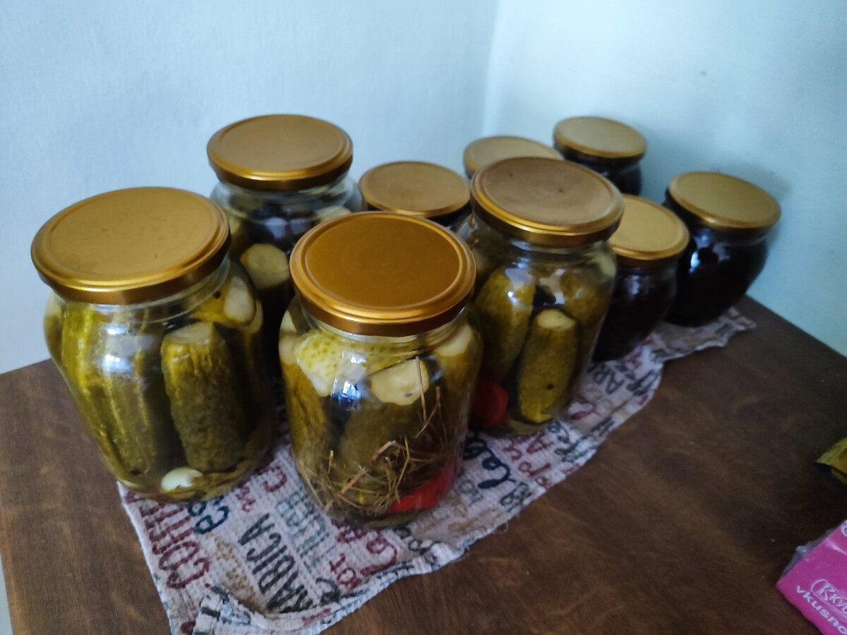 последние баночки на этот год