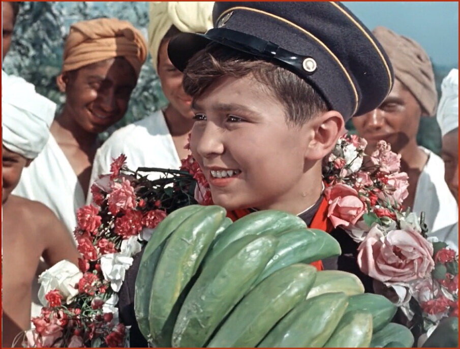 Кадр из фильма "Старик Хоттабыч", 1956.