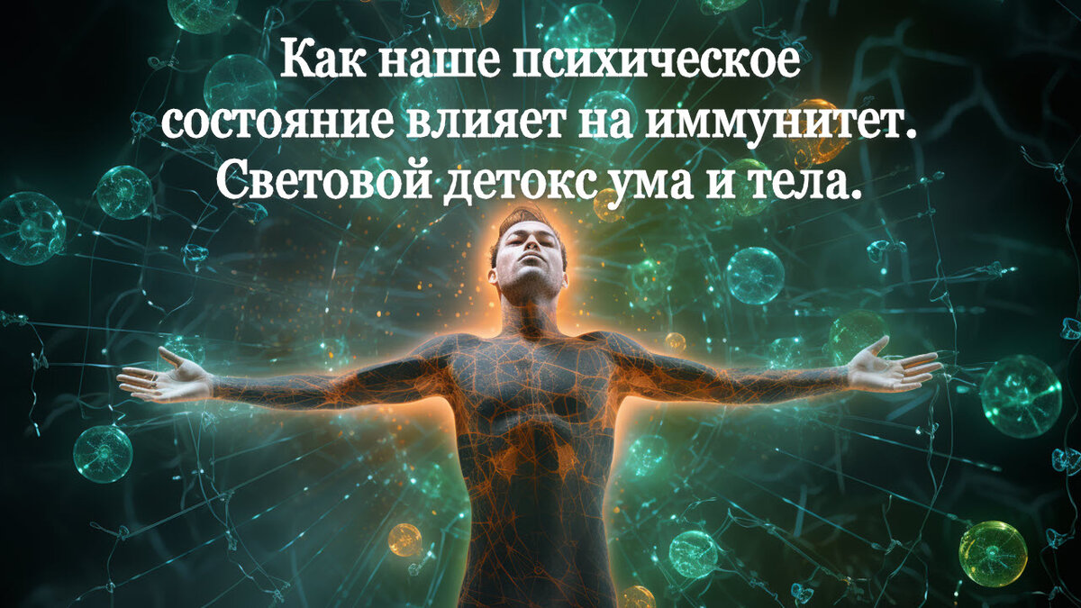 Как наше психическое состояние влияет на иммунитет. Световой детокс ума и тела.