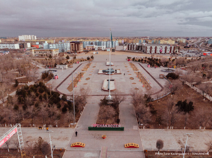Город Жанаозен (бывший Новый Узень) в наши дни/ © tengrinews.kz