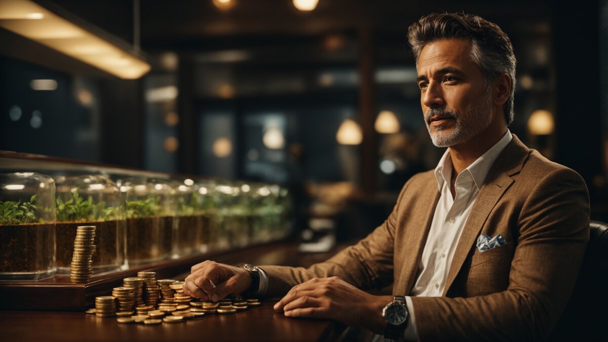 Инвестор в представлении нейросети