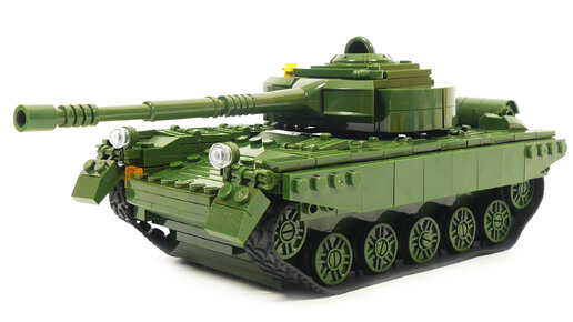 Собираем танк из LEGO - игроленд 858-045
