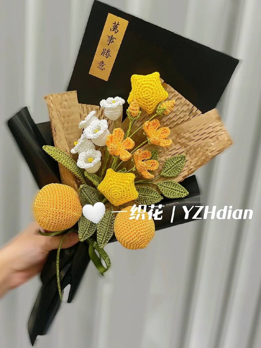 Красивые цветы крючком