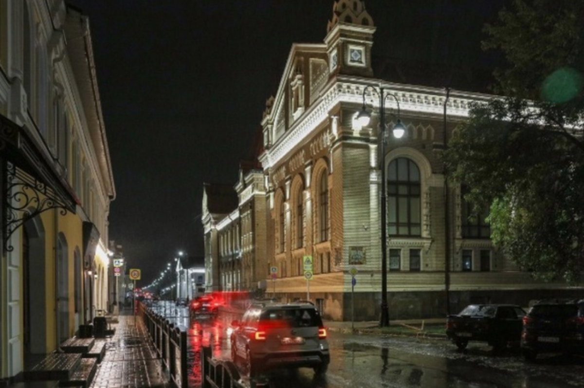    В Рыбинске установили уличную подсветку на архитектурных объектах