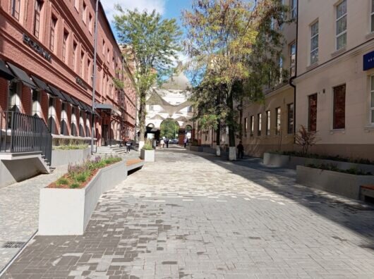    Пешеходная зона «Табачка Центр» на Газетном //Фото паблика Новости Ростова-на-Дону