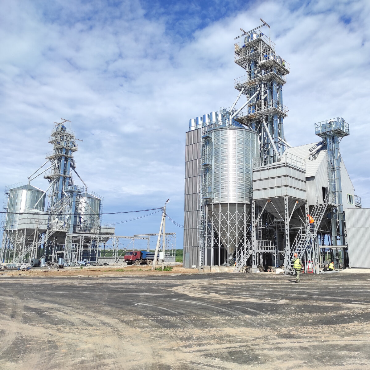 Два КЗС-150 на одной производственной площадке в 