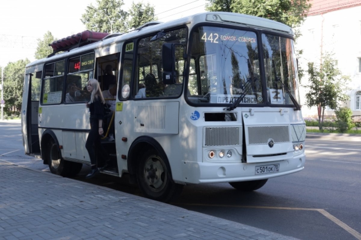    Томичка пострадала в маршрутном автобусе