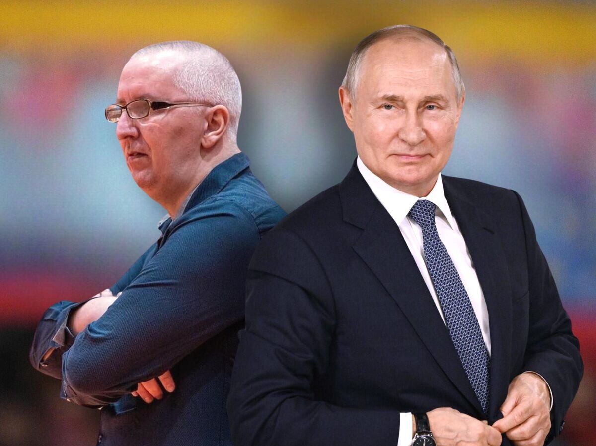    Владимир Йованович и Владимир Путин© Иллюстрация РИА Новости . РИА Новости / Сергей Гунеев, VIIMSI FC SMSRAHA