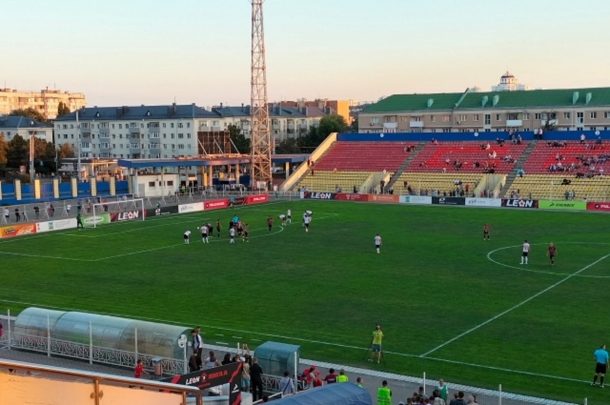    ФК «Орёл» разгромил липецкий «Металлург-М» со счетом 6:1